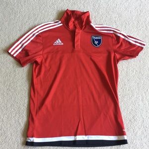 San Jose Earthquakes Red Polo